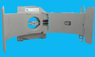 Bộ kẹp giấy cuộn 1 đến 1.6 tấn